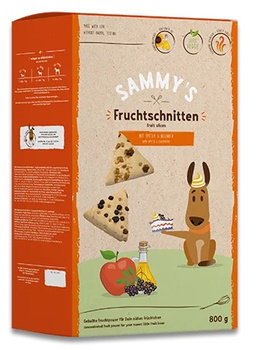 Sammy's Fruit Slices Owocowe Trójkąty 800g