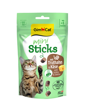 GIMCAT STICKS MINI INDYK SER 50g   /12