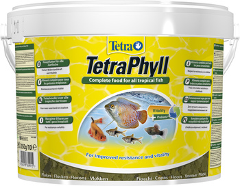 TETRA Phyll 10 L wiadro pokarm mieszanka płatków dla ryb tropikalnych