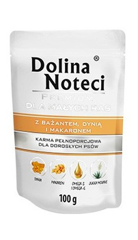 DOLINA NOTECI PIES 100g bażant/dynia  SASZETKA MINI /10