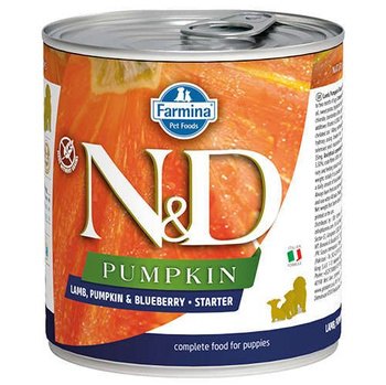 Farmina ND Dog Lamb, Pumpkin and Blueberry STARTER 285g