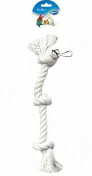 DUVO+ ZABAWKA DLA PTAKÓW SZNUR Z WĘZŁAMI 38cm   4745001