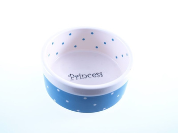 YARRO MISKA CERAMICZNA DLA PSA PRINCE     NIEBIESKA 15,5x6cm Y2712