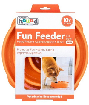 FUN FEEDER MINI MISKA POMARAŃCZ.51004