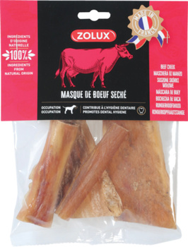 Zolux Przysmak naturalny dla psa Suszona skóra wołowa 100 g