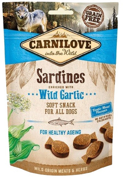 Carnilove Dog Snack Fresh Soft Sardines+Wild Garlic 200g
