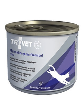 Trovet VRD Hypoallergenic Dziczyzna dla kota puszka 200g