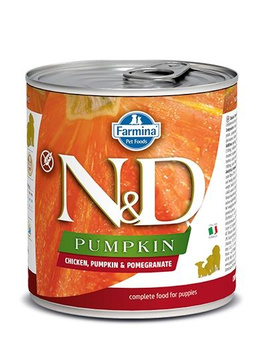 Farmina ND Dog Chicken, Pumpkin and Pomegrante PUPPY 285g