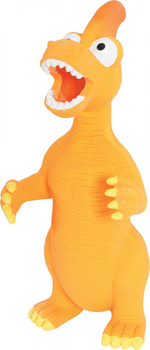 *- ZOLUX Zabawka lateksowa DINO 24 cm kol. pomarańczowy