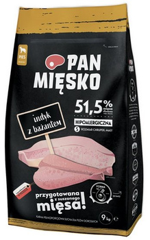 Pan Mięsko Karma sucha dla psa - indyk i bażant chrupki S 9kg