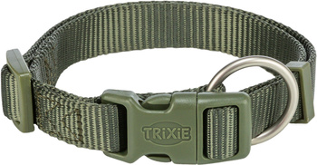 Premium, obroża, dla psa, oliwkowa zieleń, XXS–XS: 15–25 cm/10 mm