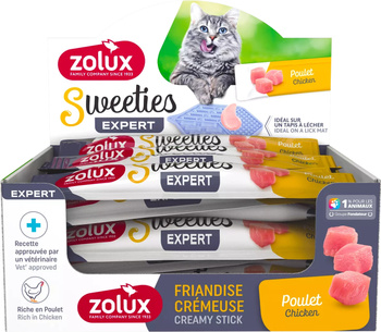ZOLUX Przysmak kremowy dla kota SWEETIES z kurczakiem 14 g