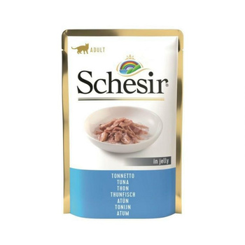 SCHESIR KOT sasz.85g TUŃCZYK w galaretce    /12