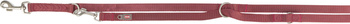 Premium, smycz regulowana, dla psa, taśma, bordowa, M–L: 2.00 m/20 mm