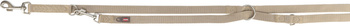 Premium, smycz regulowana, dla psa, taśma, piaskowa, XS–S: 2.00 m/15 mm