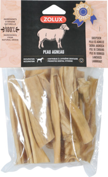 ZOLUX Przysmak naturalny dla psa Skóra jagnięca 15 cm 200 g