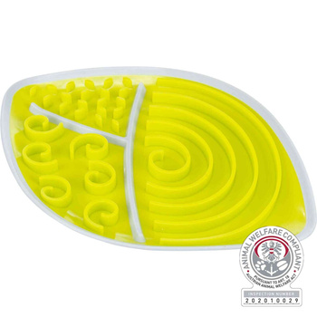 TX-34959 TACA NA PRZYSMAKI LICK`N`SNACK   LIŚĆ 28x21cm