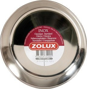 ZOLUX Miska dla psa i kota, ze stali nierdzewnej INOX 13 cm 0,23 L