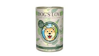 DOG'S LOVE Insekt pur - karma z owadów i warzyw (400g)