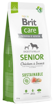 BRIT CARE PIES 12kg SENIOR CHICKEN &      INSECT SUSTAINABLE*