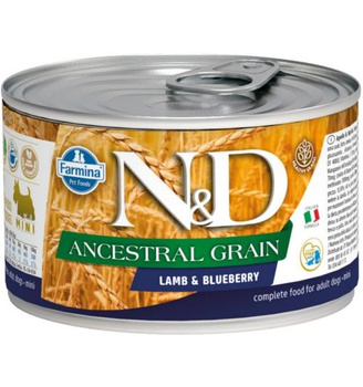 Farmina ND Ancestral Grain Adult - jagnięcina i borówka 285g