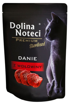 DOLINA NOTECI KOT sasz.85g STERILISED  WOŁOWINA /10