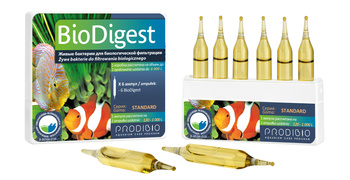 Prodibio BioDigest 6 ampułek oczyszczanie akw. słodkowodne i morskie