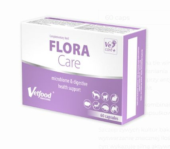 Vetfood Flora Care 60 kapsułek