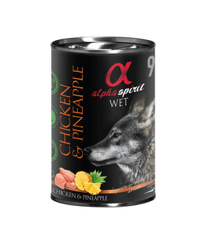 Alpha Spirit mokra kurczak z ananasem 400g art 3