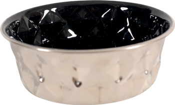 Zolux Miska dla psa i kota Inox DIAMOND 550 ml kol. czarny
