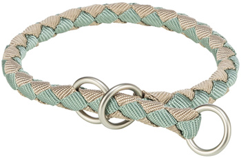 Cavo, obroża zaciskowa, dla psa, szałwiowy/piaskowy, S: 30–36 cm/o 12 mm