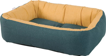 Zolux Legowisko prostokątne dla psa ONE SPRINGBOK 53 cm zielony/żółty