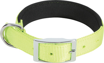 Zolux Obroża dla psa nylonowa KOMFORT 60 cm/25 mm kol. seledynowy