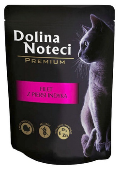 DOLINA NOTECI KOT sasz.85g  FILET PIERŚ  INDYK /10
