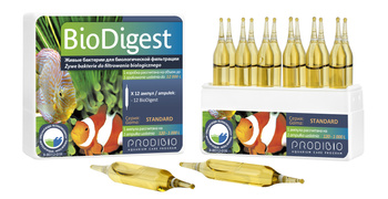 PRODIBIO BioDigest 12 ampułek oczyszczanie akw. słodkowodne i morskie