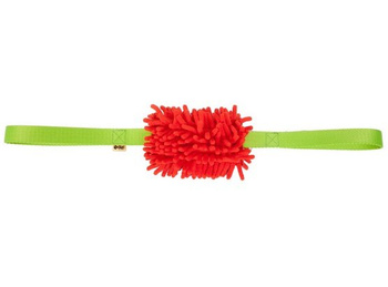 Dingo Zabawka dla psa - Szarpak Mop z dwoma uchwytami 60cm czerwony