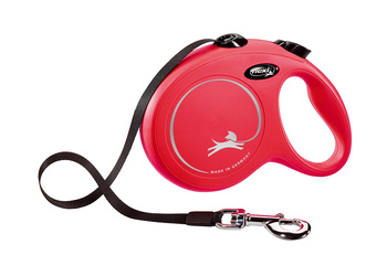 FLEXI NEW CLASSIC TAŚMA L 5m/50kg         CZERWONA