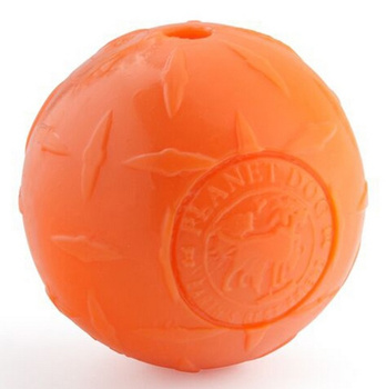 PLANET DOG DIAMOND PLATE BALL ORANGE SMALL k