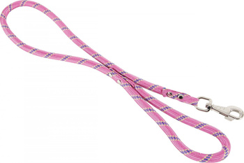 Zolux Smycz dla psa nylonowy sznur 13mm/ 2m kol. różowy