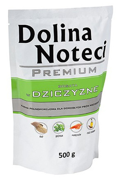 DOLINA NOTECI PIES 500g dzik  SASZETKA /10
