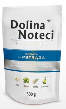 DOLINA NOTECI PIES 500g pstrąg  SASZETKA /10