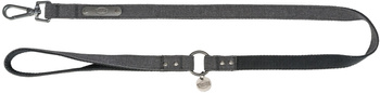 CityStyle, smycz, dla psa, bawełna, czarna, M–L: 1.00 m/20 mm
