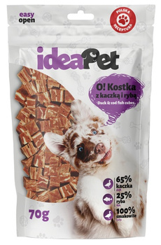IdeaPet O! Kostka z kaczką i rybą 70g