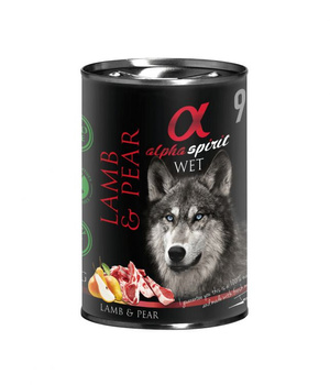 Alpha Spirit JAGNIĘCINA Z GRUSZKĄ 400g