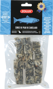 Zolux Przysmak naturalny dla psa Kostki ze skóry dorsza 70 g