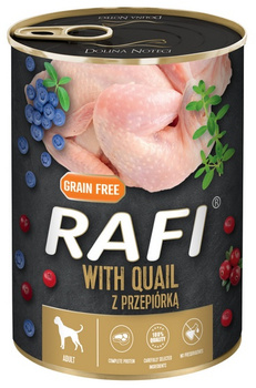 RAFI PIES pusz.400g PRZEPIÓRKA, BORÓWKA,  ŻURAWINA /24