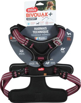 ZOLUX Szelki dla psa BIVOUAK XL czerwone