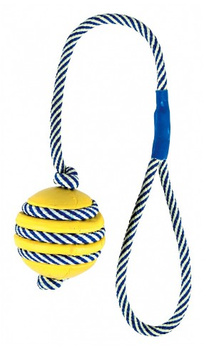 Trixie Trixie Piłka ze sznurkiem 5/40cm [34961]