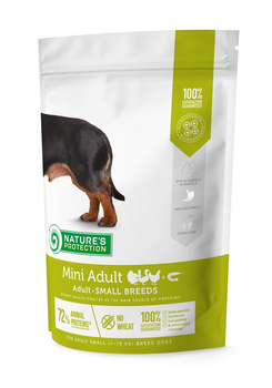 NATURES PROTECTION PIES  500g  MINI       ADULT small breeds       /10