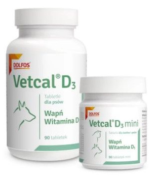 DOLFOS Vetcal D3 MINI 90 tabl.